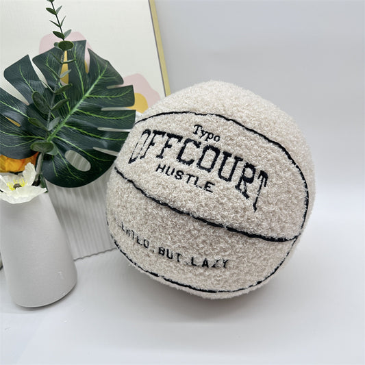 Basketball Pillow Plush Doll